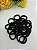 Kit de Xuxinha Pequena Preto 3cm com 6 uni - Imagem 1