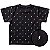Camiseta Infantil Estampinha Raios ACDC, Let’s Rock Baby - Imagem 1