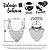 LRB Babador Bandana Dupla-Face Estampa Mãos Metal - Cores Diversas - Imagem 10