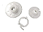 Kit Engrenagem Tracionador + Mola P/ EPSON  L3110 L3150 L3250 L4150 - Imagem 1