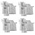 kit 4 Cartucho Damper Epson Original L3250 3210 L3150 L3110 - Imagem 1