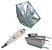 Refletor hqi completo com reator e lampada 1000w - Imagem 1
