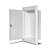 Quadro de comando em fibra de vidro 800 X 600 X 150mm IP-54 (Embutir) - Imagem 1