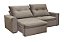 SOFA RETRATIL 270CM BARCELONA MARROM - Imagem 2