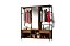 Guarda Roupa Casal Espelho Closet Industrial New Barcelona - Imagem 1