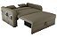 Sofá Cama Lady Dai Matrix 2 Lugares Veludo Capuccino - Imagem 2