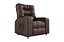 Poltrona Papai Reclinavel MX-7 Azera Courino Marrom - Imagem 1