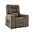 Poltrona Papai Reclinavel MX-7 Azera Veludo Capuccino - Imagem 1