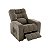 Poltrona Papai Reclinavel MX-7 Azera Veludo Capuccino - Imagem 3