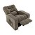 Poltrona Papai Reclinavel MX-7 Azera Veludo Capuccino - Imagem 4