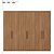 Guarda Roupa Casal 6 Portas Sumatra Amêndola 267cm - Imagem 2