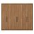 Guarda Roupa Casal 6 Portas Sumatra Amêndola 267cm - Imagem 1