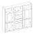 Guarda Roupa Casal 6 Portas Sumatra Branco 267cm - Imagem 5