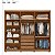 Guarda Roupa Casal 6P 4GAV Venice Amendola/Off White 242cm - Imagem 4