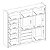 Guarda Roupa Casal 6P 4GAV Venice Branco 242cm - Imagem 4