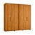 Guarda Roupa 6 Portas 4 Gavetas Miro Cinamomo 250cm - Imagem 1