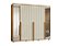 Guarda Roupa 6 Portas com Esp Volpi Cinamomo Off White 278cm - Imagem 2