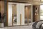 Guarda Roupa 6 Portas com Esp Volpi Cinamomo Off White 278cm - Imagem 1