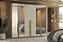 Guarda Roupa 6 Portas com Espelhos Volpi Cumaru Opala 278cm - Imagem 2