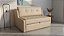 Sofa Cama Reclinavel 2 lugares Naomi Linho Bege - Imagem 1