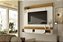 Painel Tv Suspenso até 65 polegadas Aura Cinamomo Off White - Imagem 1