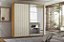 Guarda Roupa Casal Monet Cinamomo Off White Ripado 2 Portas - Imagem 1