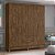 Guarda Roupa Roupeiro Panama 6 portas 2 gavetas Cast Wood - Imagem 1