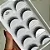MZ08 - CARTELA DE CÍLIOS 5 PARES 3D - Imagem 3