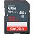 Cartão de memória SanDisk 32GB Ultra SDHC C10 UHS-I 100Mb/s - Imagem 1