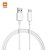 Cabo USB x USB-C XIAOMI 1m Tipo-C 2.4A Branco - Imagem 1