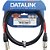 Cabo XLR Macho X Fêmea Datalink p/ Microfone Balanceado 3M - Imagem 1