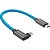 Kondor Blue Cabo USB-C 3.1 Gen 2 Type-C Right-Angle (30cm) - Imagem 1