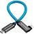 Kondor Blue Cabo USB-C 3.1 Gen 2 Type-C Right-Angle (30cm) - Imagem 2