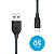 Cabo Anker Powerline Micro USB Android | 3 metros preto - Imagem 7