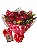 Buquê Amor Intenso – 06 Rosas Vermelhas e Chocolates Ferrero Rocher - Imagem 1