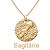 Gargantilha de signos do zodíaco em semijoia banhado em ouro 18k - Imagem 7