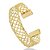 Pulseira tipo bracelete MACRAMÉ da coleção MAESTRO em ouro 18k - Imagem 1