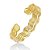 Pulseira tipo bracelete QUADRUPLA ZIGZAG da coleção MAESTRO em ouro 18k - Imagem 1