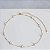 CHOKER PÉROLAS NO BANHO OURO18K - Imagem 2