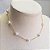 CHOKER PÉROLAS NO BANHO OURO18K - Imagem 1