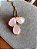 CONJUNTO GOTA ROSA BB NO BANHO OURO18K - Imagem 1