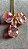 CONJUNTO GOTA ROSA PRINCESS NO BANHO OURO18K - Imagem 1
