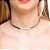 CHOKER FITA NO RODIO BRANCO - Imagem 1