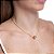 COLAR ESFERA UNICA G NO BANHO OURO18K - Imagem 1