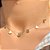 CHOKER SETE CORAÇÕES LISOS NO BANHO OURO18K - Imagem 1