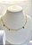 CHOKER COM ZIRCONIAS COLORIDAS NO BANHO OURO18K - Imagem 1