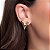 Conjunto love no banho ouro18k - Imagem 3