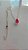 Colar gota Fusion pink no banho ouro18k - Imagem 3