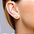Conjunto princesa flor turmalina e cristal no banho ouro18k - Imagem 2