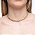 Choker cordão baiano no banho ouro18k 5mm - Imagem 1
